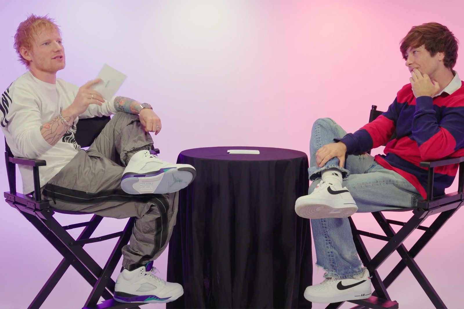 Ed Sheeran and Barry Keoghan on Complex's "GOAT Talk"