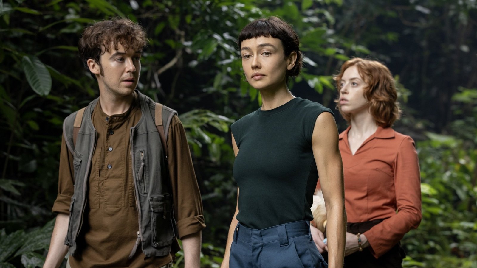 Alex Lawther, Sydney Chandler, and Lily Newmark in "Alien: Earth."