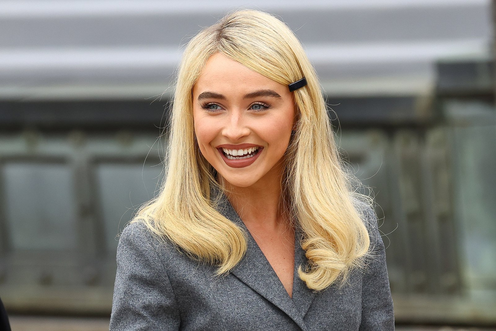 Sabrina Carpenter attends the Dior Homme Menswear Spring/Summer 2026 show as part of Paris Fashion Week on June 27, 2025 in Paris, France.