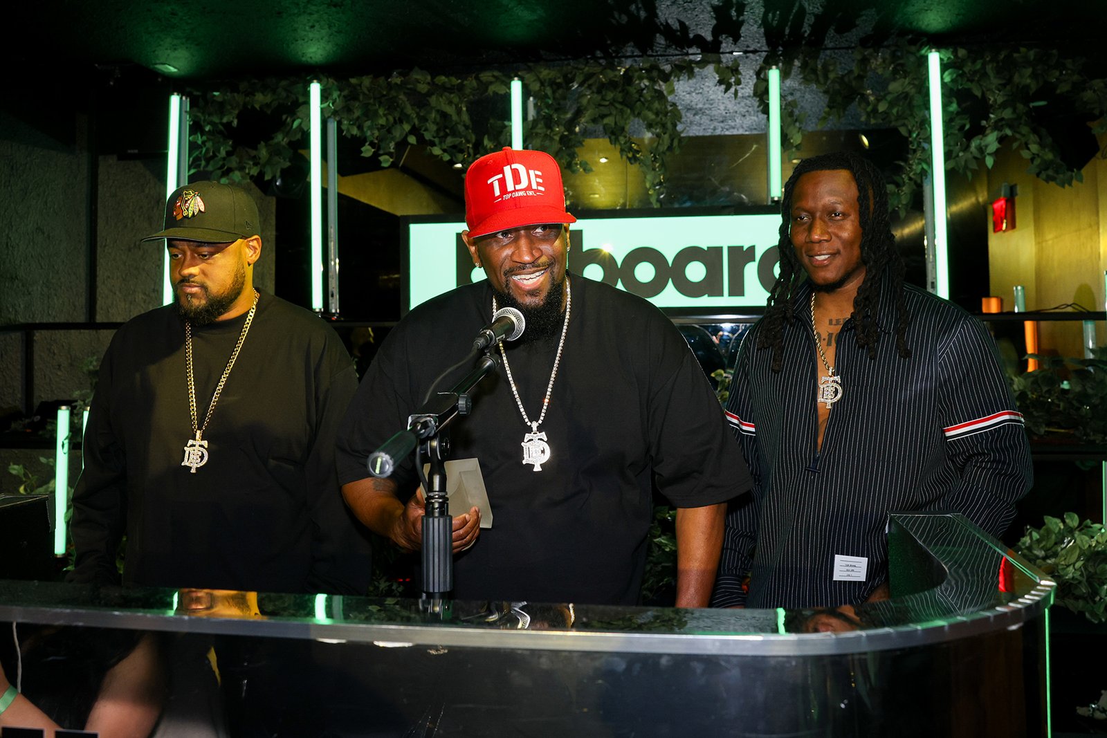 Punch, Top Dawg and Moosa at the Billboard R&B/Hip-Hop Power Players held at Unveiled on Sept. 4, 2025 in New York, New York.