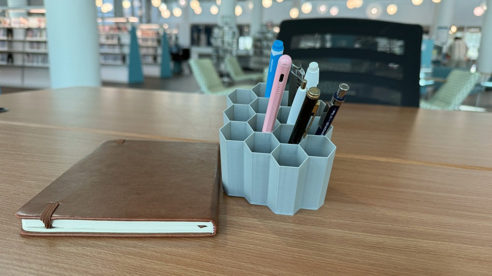 pen holder created with 3d printer