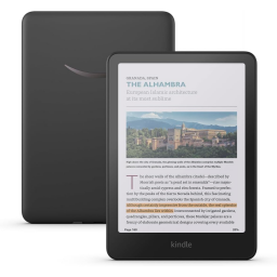 An Amazon Kindle Colorsoft e-reader