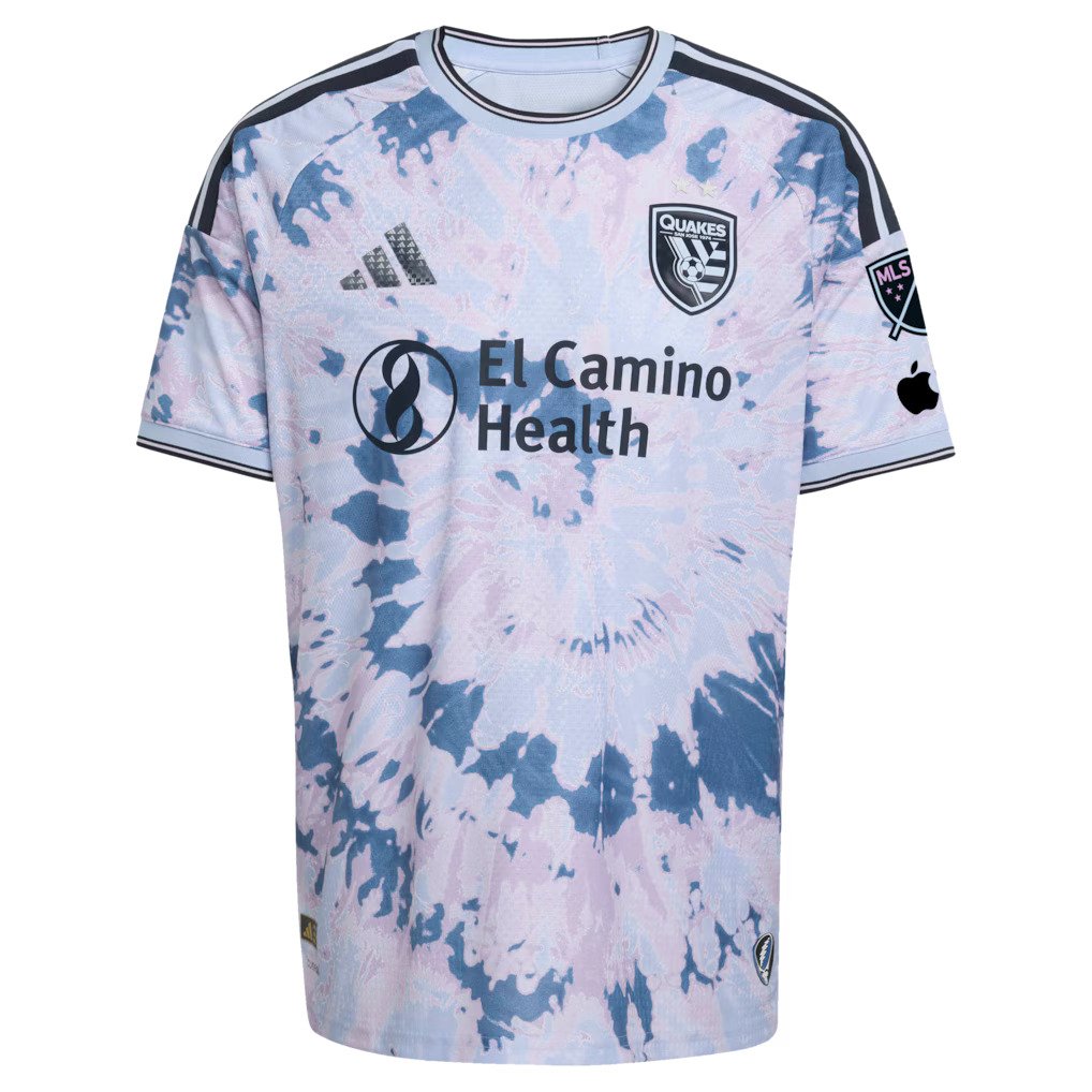 Where to buy MLS Club San Jose Earthquakes x The Grateful Dead jersey.