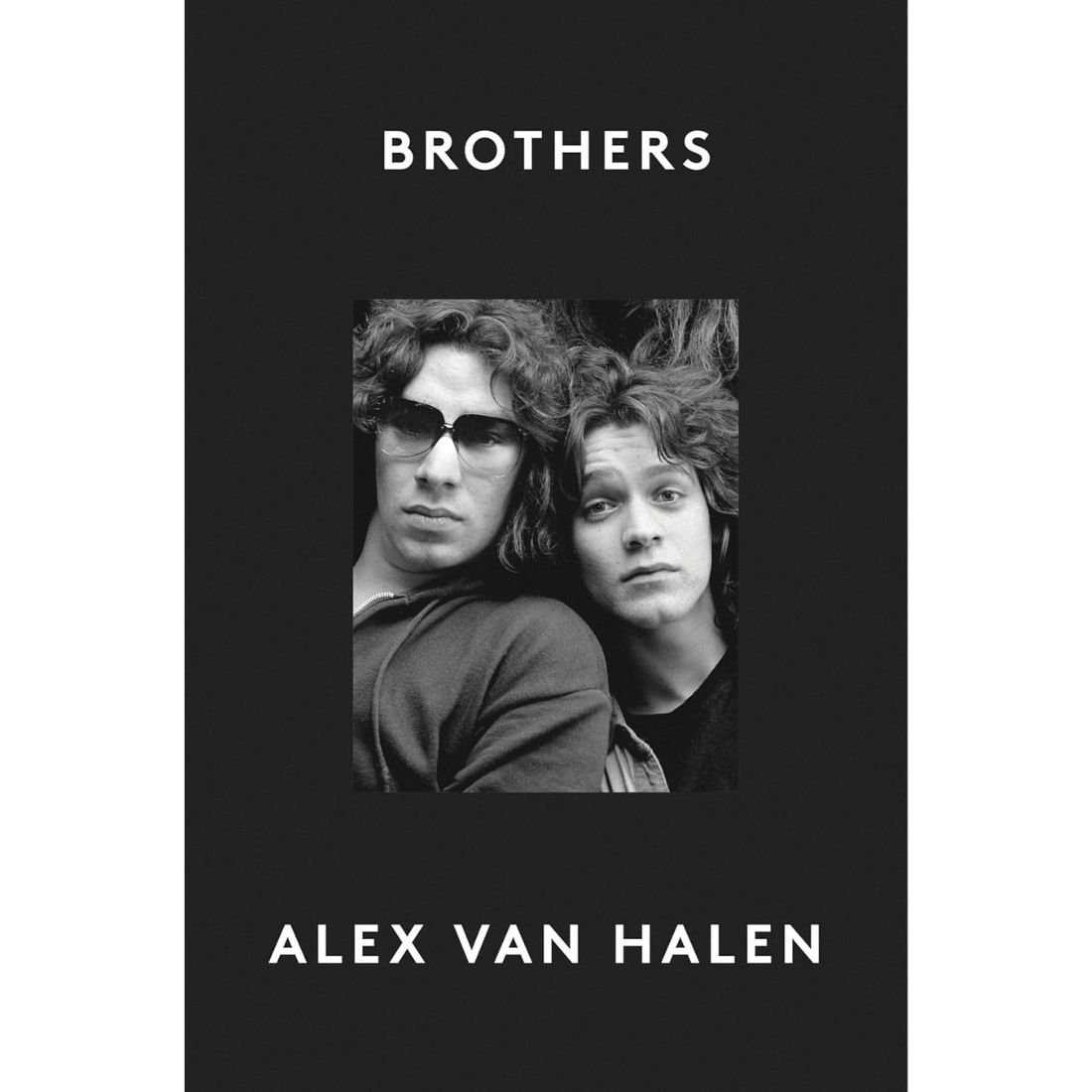 black and white book cover for 'brothers'