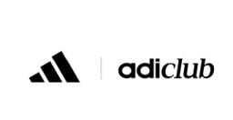 the adidas logo with adiClub logo