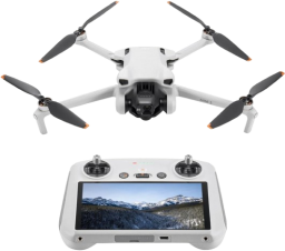 the DJI Mini 3 drone with DJI RC