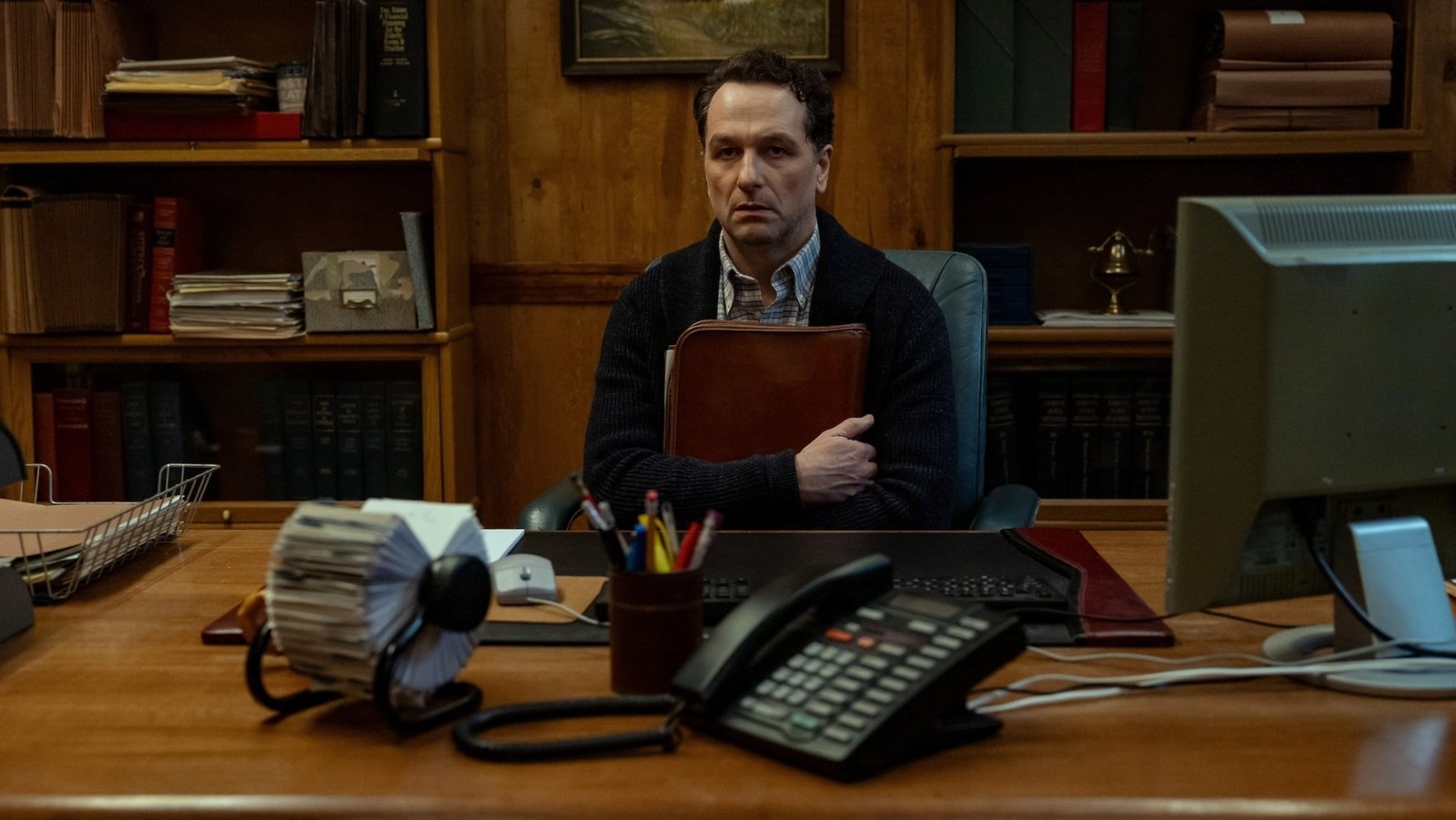 Matthew Rhys in "Widow&rsquo;s Bay."