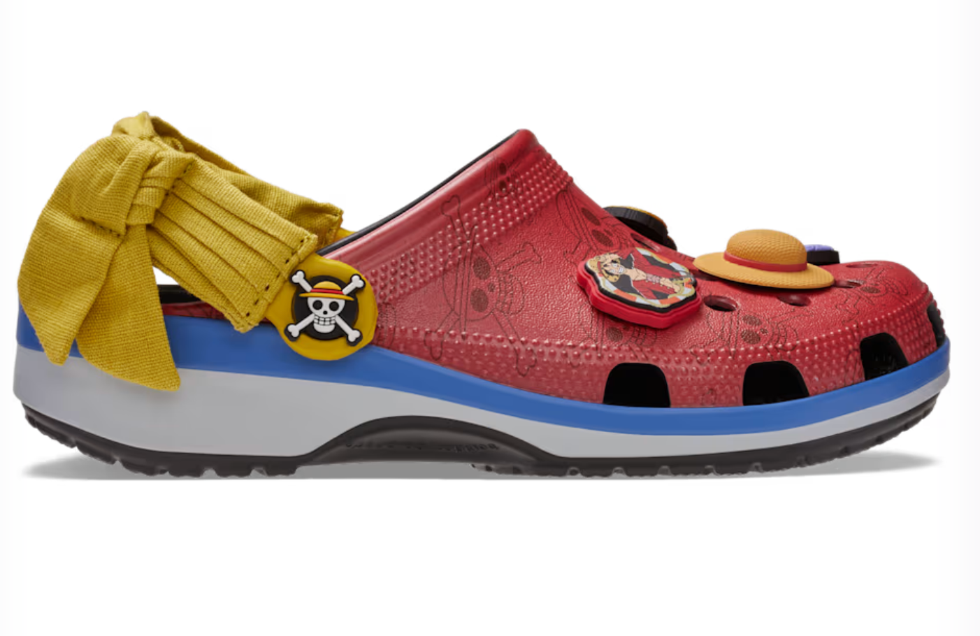 Where to buy Crocs' 'One Piece' collection online.