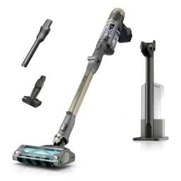 Shark PowerDetect Clean & Empty Cordless Stick Vacuum & Auto-Empty System, Powerful Suction, HEPA Filtration, Carpet & Hard Floor, Portable, Stick Vacuum for Pet Hair, Dark Gray, IP3253