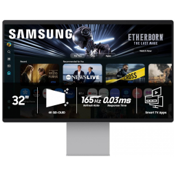 A Samsung 32-inch OLED M9 smart monitor