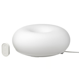 The Ikea Varmblixt smart lamp