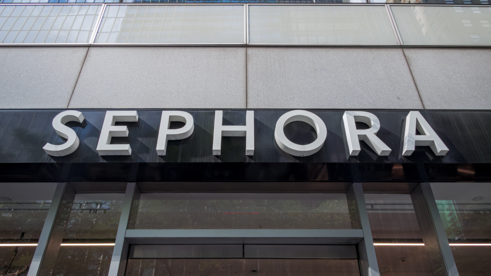 A Sephora store sign