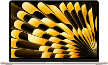 the macbook air in starlight